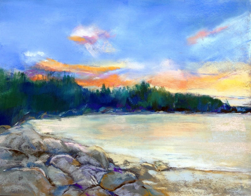 Fisherman's Cove by artist Sherry Fields